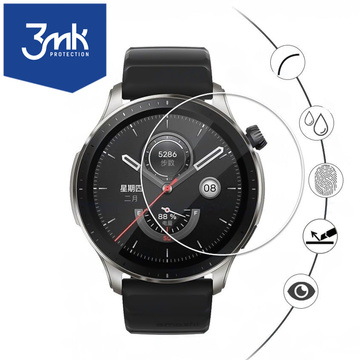 3MK FlexibleGlass Uhr für Xiaomi Amazfit GTR 4 46 mm Hybridglas