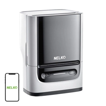 Nelko PM220 Bluetooth USB-C Thermal Label Printer White