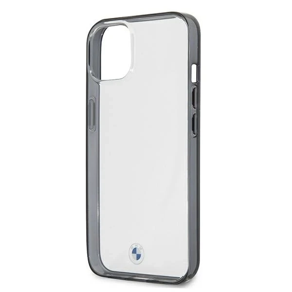Etui na telefón BMW BMHCP13SPCUMRBK do Apple iPhone 13 Mini 5,4" transparentné pevné puzdro Signature Collection