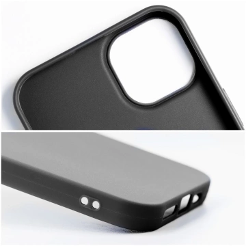 Ochranné puzdro MATT puzdro pre iPhone 15 Plus čierne