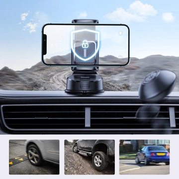Joyroom mechanical dashboard car holder black (JR-ZS284)