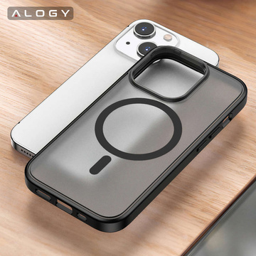 Alogy MagMat Matte Phone Case for MagSafe Protective Cover для Apple iPhone 14 Plus Black
