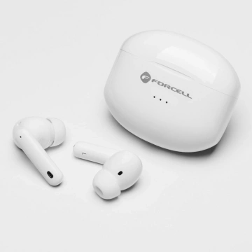 Бездротові навушники Forcell F-Audio TWS Clear Sound BT 5.3 White