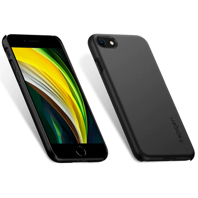 Etui Spigen Thin Fit до Apple iPhone 7 / 8 / SE 2020 / 2022 Чорний