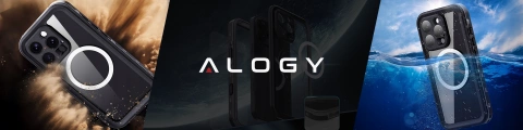 Vodotěsné pouzdro Alogy HydroArmor™ IP68 s průhledným zadním 360 obrněným krytem pro MagSafe pro Apple iPhone 16 Pro