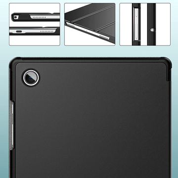 Puzdro Alogy Book Cover pre Samsung Galaxy Tab A8 2021 SM-X200 / SM-X205 čierne