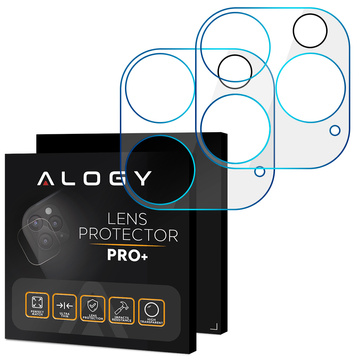 2x захисне скло Alogy для об'єктива камери для Apple iPhone 14 Pro / 14 Pro Max