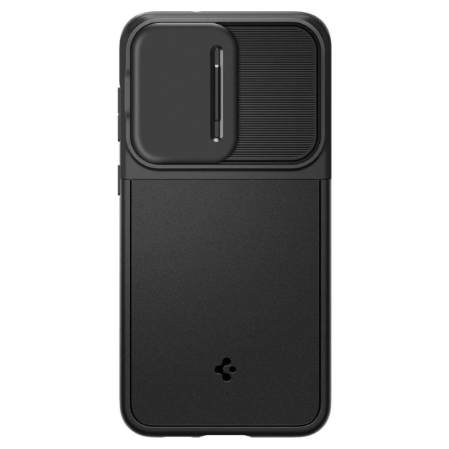 Etui Spigen Optic Armor für Samsung Galaxy S23 Schwarz