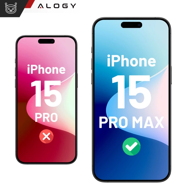 2x фольга "MATTE" для iPhone 15 Pro Max Hydrogel Alogy screen for case "FINGERPRINT FREE"