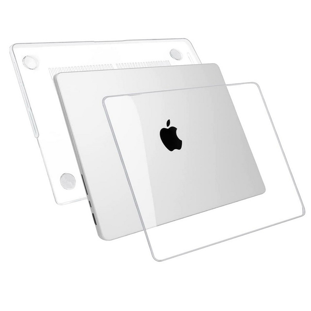 Жорсткий чохол Alogy для Apple Macbook Pro 14 2021 A2442 Прозорий