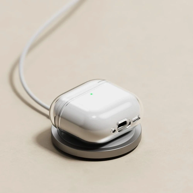 Чохол для Apple AirPods 4 з карабіном Ringke Air рожевого кольору