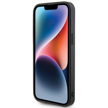 Etui Guess GUHCP15XPFGSBSP pro iPhone 15 Pro Max 6,7" fioletoowy/fialové pevné pouzdro s drahokamenovým kovovým logem
