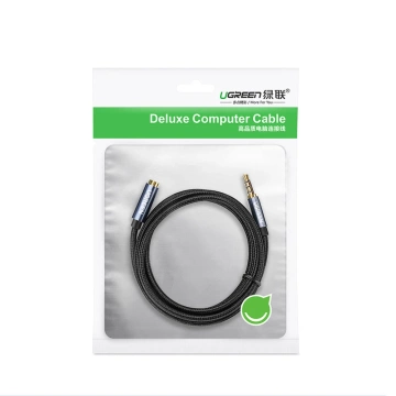 UGREEN cable to AUX mini jack extension adapter 3.5 mm 1.5 m blue (AV118)