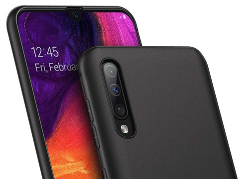 Silikonový kryt Alogy Slim pro Samsung Galaxy A30S/A50/A50S černý