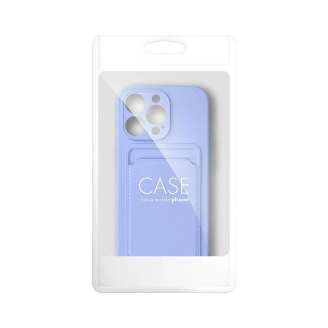 Futerał CARD CASE do IPHONE 14 PLUS fioletowy