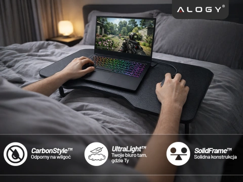 Pouzdro pro Apple iPhone 16 Pro Max Alogy MagSafe Hybrid Matte Case Matte Cover with Lens Protection Black