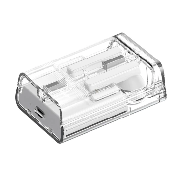 Sluchátka Joyroom JR-TC1 IceLens Series Bluetooth 5.3 LED TWS – bílá