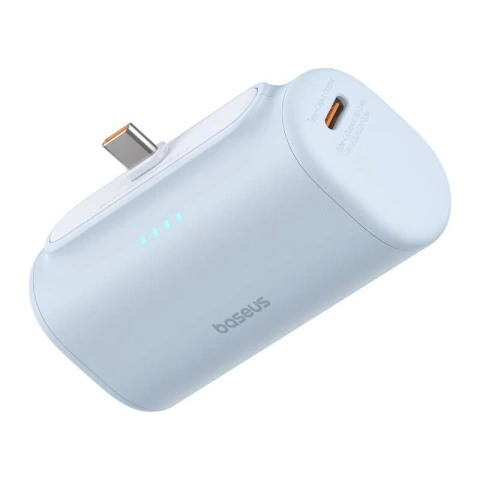 Baseus Compact Powerbank 5000mAh 20W USB-C Mini rýchlonabíjacia modrá