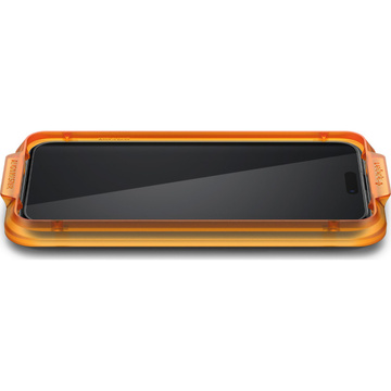 Загартоване скло Spigen Alm Glass FC 2-Pack для Apple iPhone 15 Black