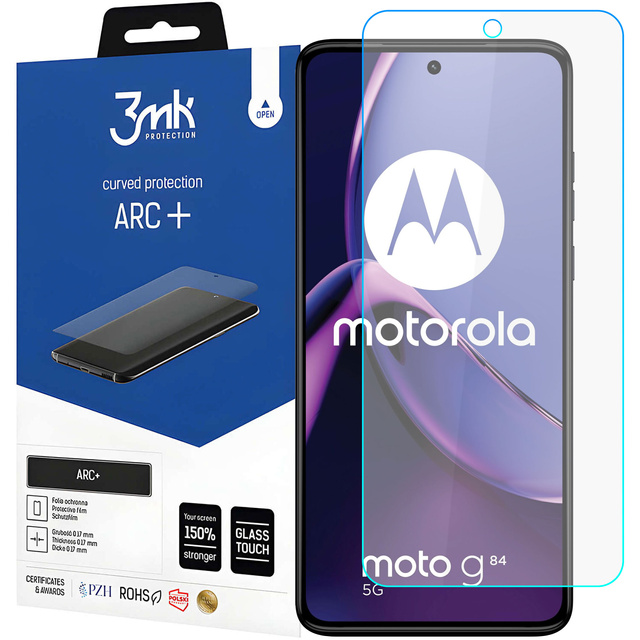 Плівка для Motorola Moto G84 5G 3mk ARC Screen Protector Self-Care Self-Healing