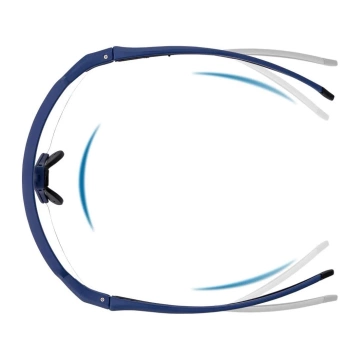 Rockbros 10174 photochrome UV400-Fahrradbrille – blau