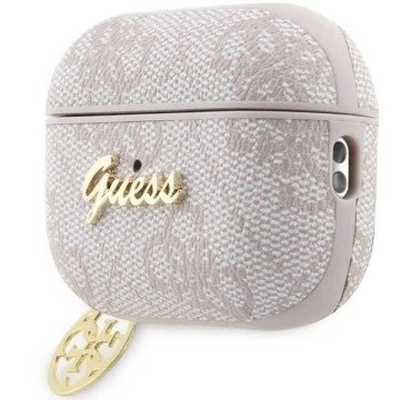 Ochranné pouzdro pro sluchátka Guess GUAP2G4GSMP pro Apple AirPods Pro 2 kryt růžový/růžový 4G Charm Collection