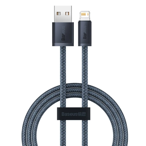 Кабель USB до Lightning Baseus Dynamic Series, 2.4A, 2м (чорний)