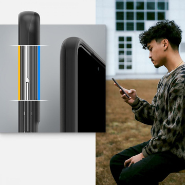 Чохол для Samsung Galaxy S22 Spigen Thin Fit Black