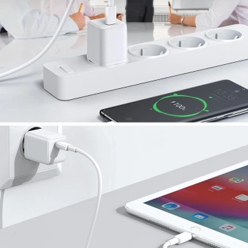 Rýchla nabíjačka USB typu C Joyroom 25 W 3A EÚ zástrčka biela (L-P251)
