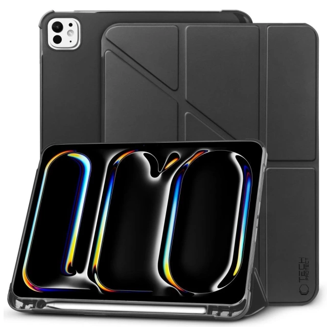 Pouzdro SC Pen Origami pro Apple iPad Pro 13 7 / 2024 Black