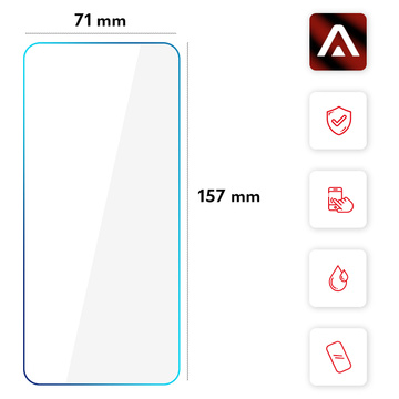 9H tvrdené sklo Alogy Screen Protector PRO pre Xiaomi Poco X5/ Pro/ Redmi Note 12/ Pro/ Pro Plus 5G