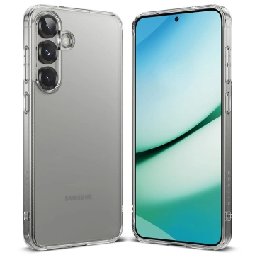 Matný kryt na Samsung Galaxy S25 s průhledným kroužkem Fusion