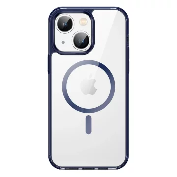 Dux Ducis Clin2 case iPhone 14 Plus Magnetic MagSafe case blue