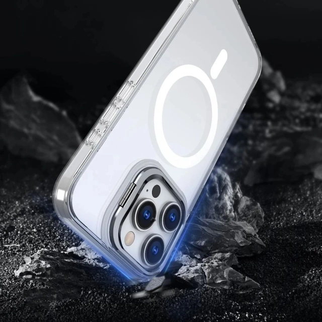 Etui для iPhone 16 Pro Max MagStand MagSafe phone Clear