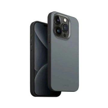 Etui do iPhone 15 Pro UNIQ Lyden DS MagSafe Niebiesko-Czarne