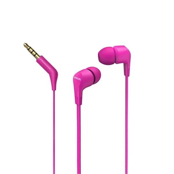Slúchadlá Philips In-Ear s káblom, ružové TAE1105PK