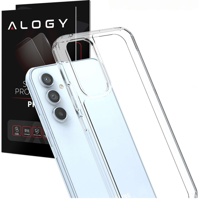Alogy Hybrid Clear Case Super protective case for Samsung Galaxy A54 5G Clear Glass