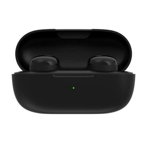 Bezdrôtové Bluetooth 5.1 TWS slúchadlá QCY Buds T17 Signle Point puzdro čierne