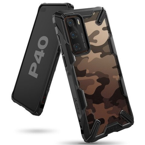 Etui Ringke Fusion X для Huawei P40 Camo Black