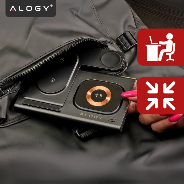 Bezdrôtová nabíjačka pre Samsung: Bezdrôtová nabíjacia stanica 3 v 1 pre Samsung Galaxy Watch 7/6/5/4/3 Pro Classic, Galaxy Buds pre S24 Ultra, S23, S22, S21, S20, Note 20/10, Z Fold