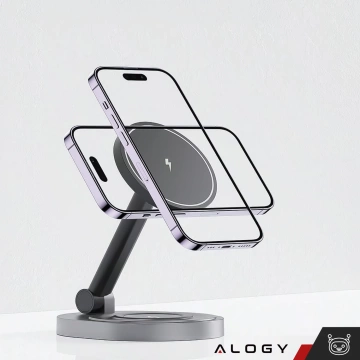 Розгалужувач HUB Alogy Adapter для ноутбука з USB-C на 3x USB-A 2.0 1x USB-A 3.0 сірий