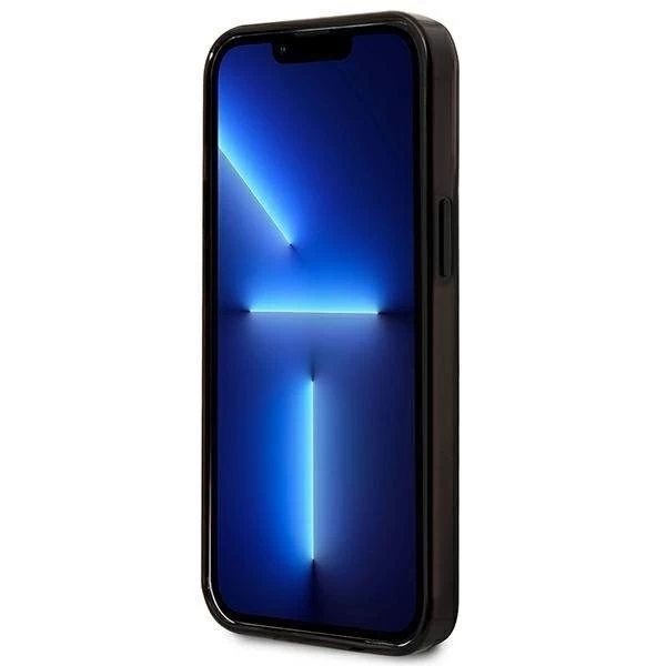 Karl Lagerfeld KLHCP13LTGKCK iPhone 13 Pro / 13 6,1" pevný obal černý/černý Gradient Ikonik Karl