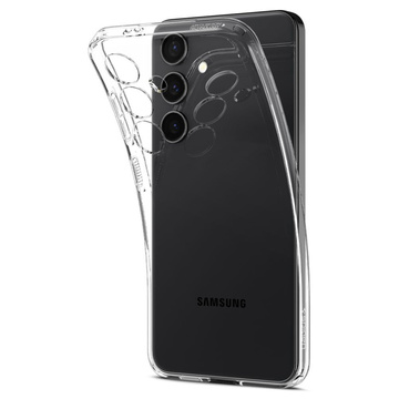 Case for Samsung Galaxy S24 Spigen Liquid Crystal Case Protective Crystal Clear Phone Case