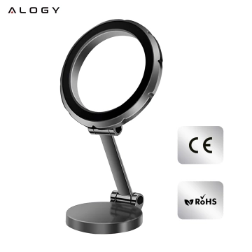 Alogy Car Holder for MagSafe Magnetic Phone Holder for Car Dashboard Black