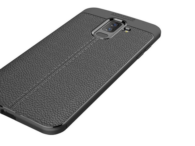 Etui Alogie Lederrüstung Samsung Galaxy A6 Plus