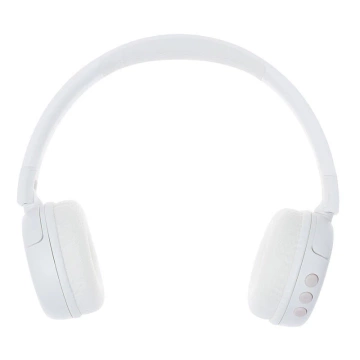 BuddyPhones POPFun Kids Wireless Headphones (White)