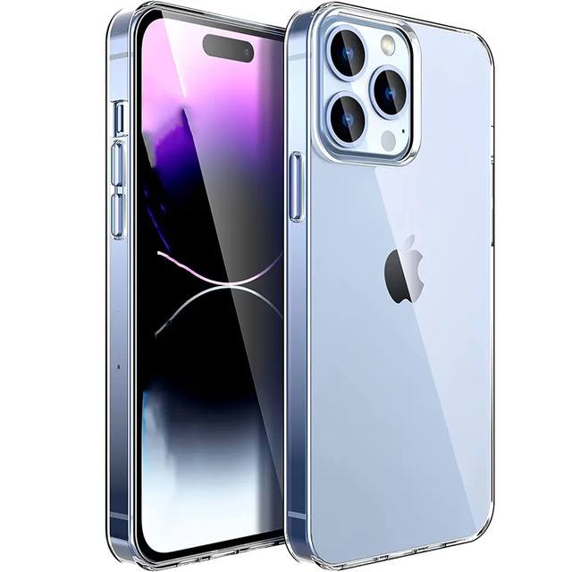 Alogy silicone case for Apple iPhone 14 Pro Clear Glass