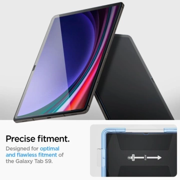 Загартоване скло Spigen Glas.tR "EZ Fit" для Samsung Galaxy Tab S9 11.0 X710 / X716B Clear