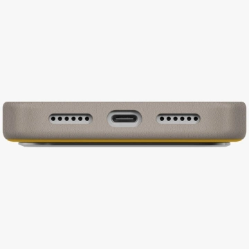 Etui UNIQ Lyden DS do iPhone 17 Pro Max MagClick Charging Żółto/Szary