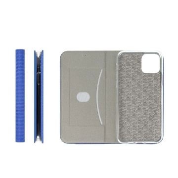 SENSITIVE Book Case for Samsung Galaxy S25 Blue Stand 360